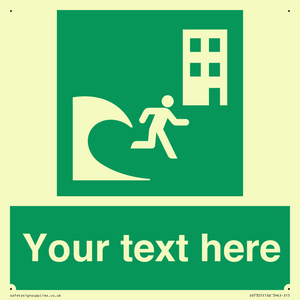 Custom Safe Condition Tsunami evacuation building